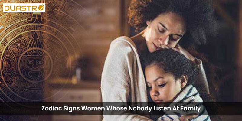 Discover women from specific Zodiac Signs whose voices may go unheard in family dynamics. Explore astrological insights into family communication challenges and dynamics. 